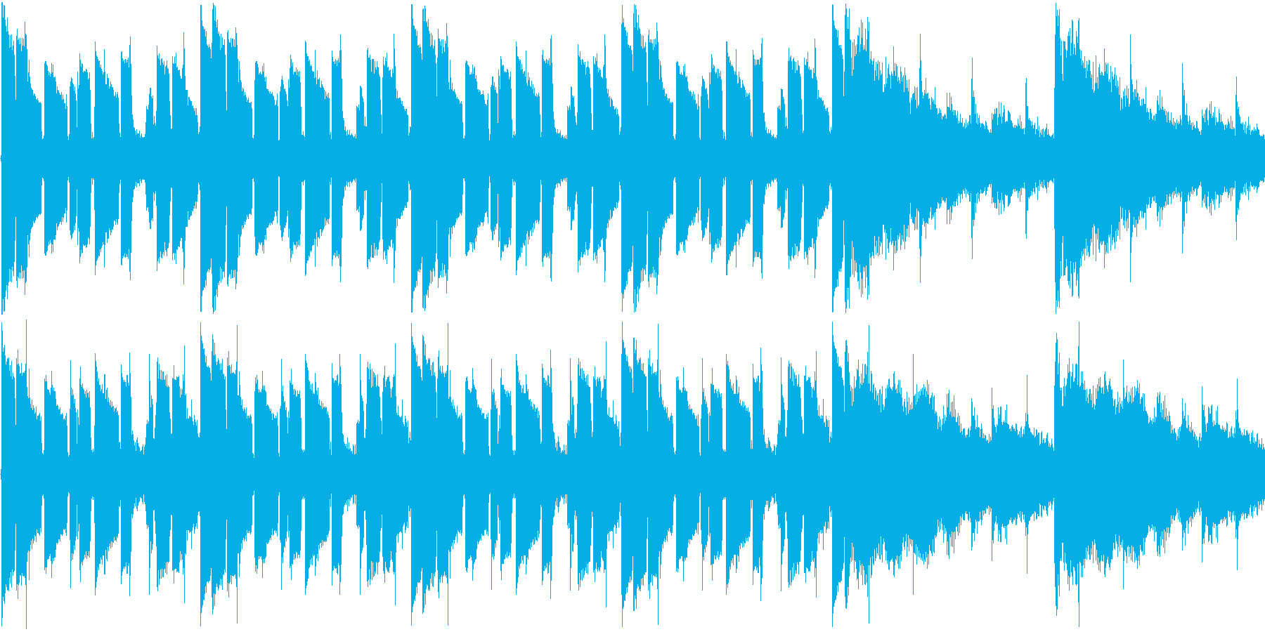 【JAZZギターソロ】の再生済みの波形
