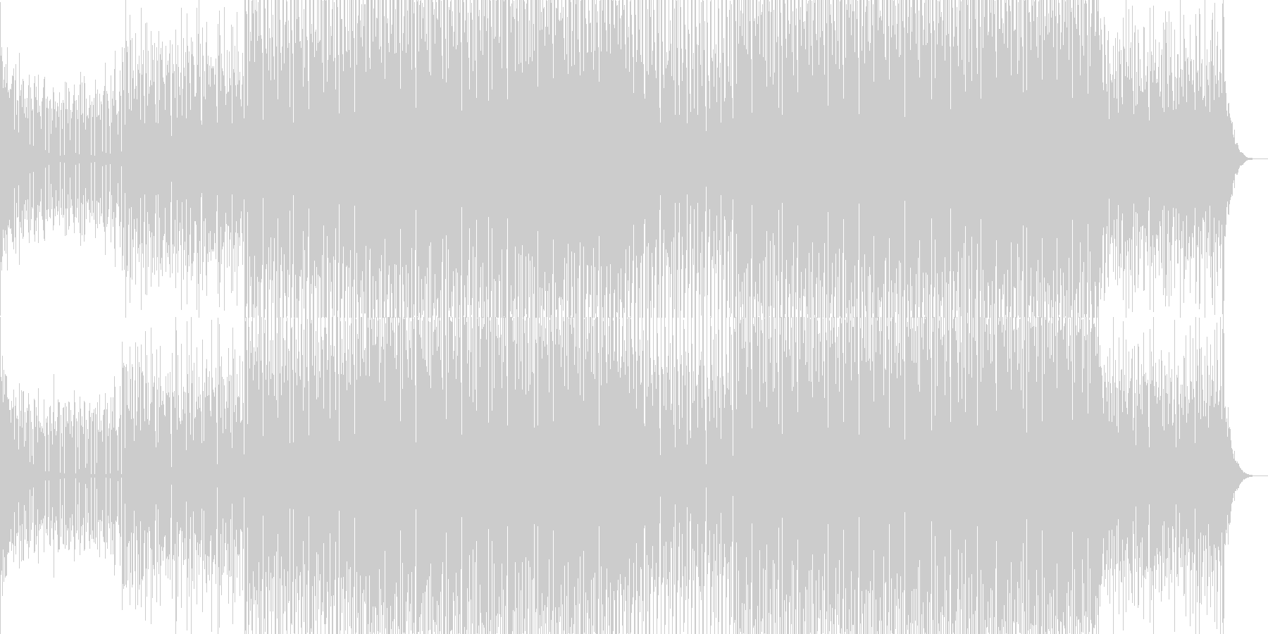 EDMクラブ系ダンスミュージック-25の未再生の波形