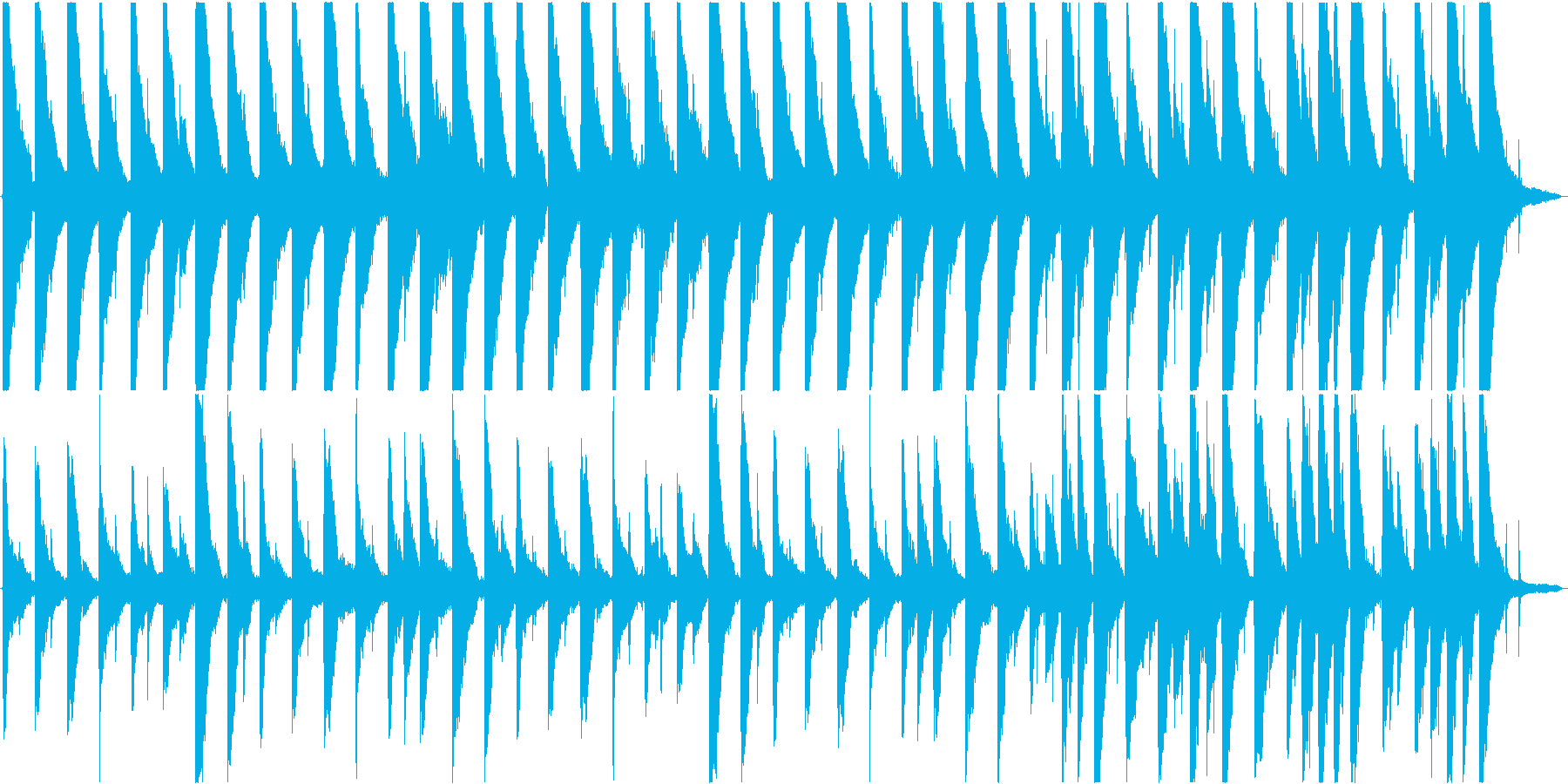 悲しい曲。の再生済みの波形