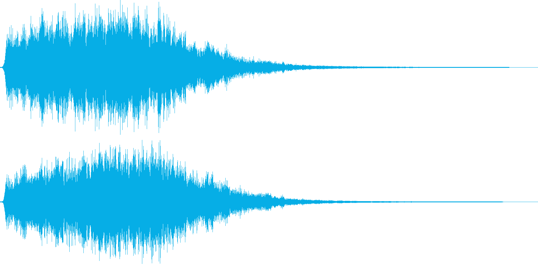 キュィ~。恐怖・悪寒の音A(上昇)の再生済みの波形