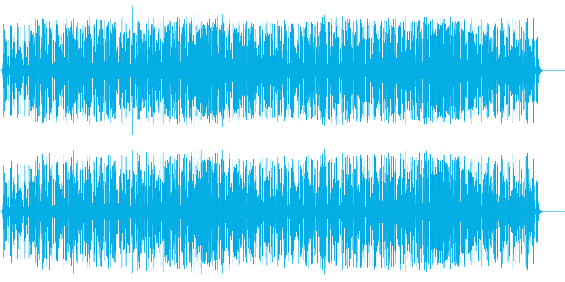 束の間の休日を満喫する明るいラテン/BGの再生済みの波形