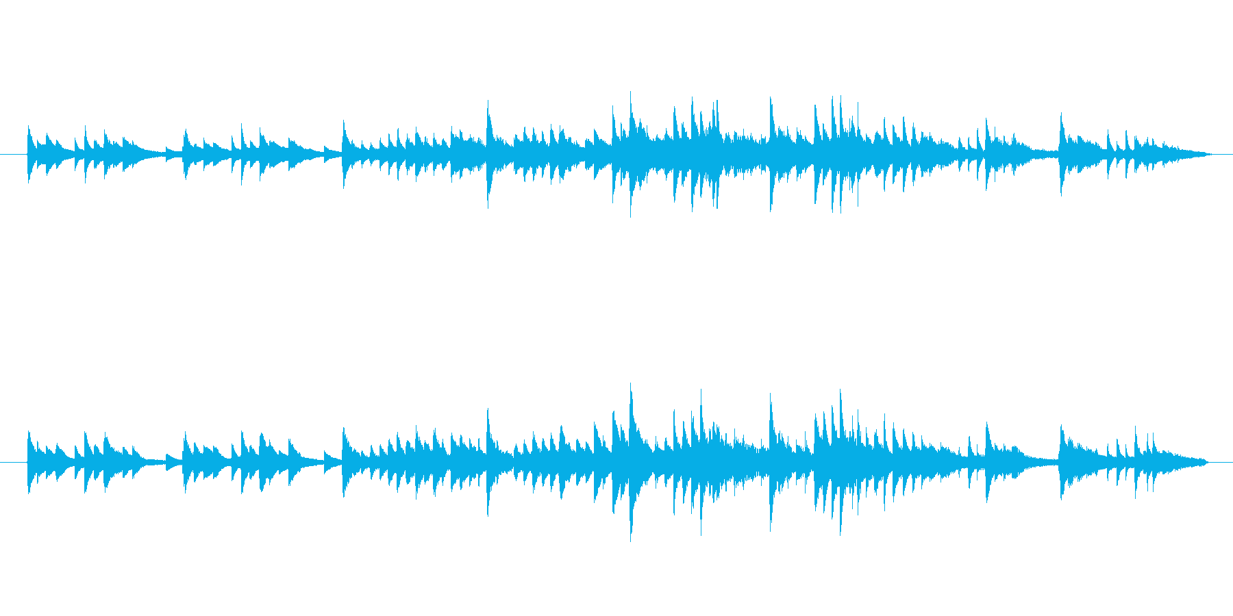 とあるゲームコンペで採用されなかった曲…の再生済みの波形