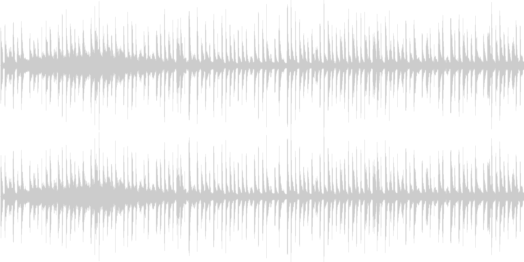 エレクトロなイメージをした楽曲です。の未再生の波形