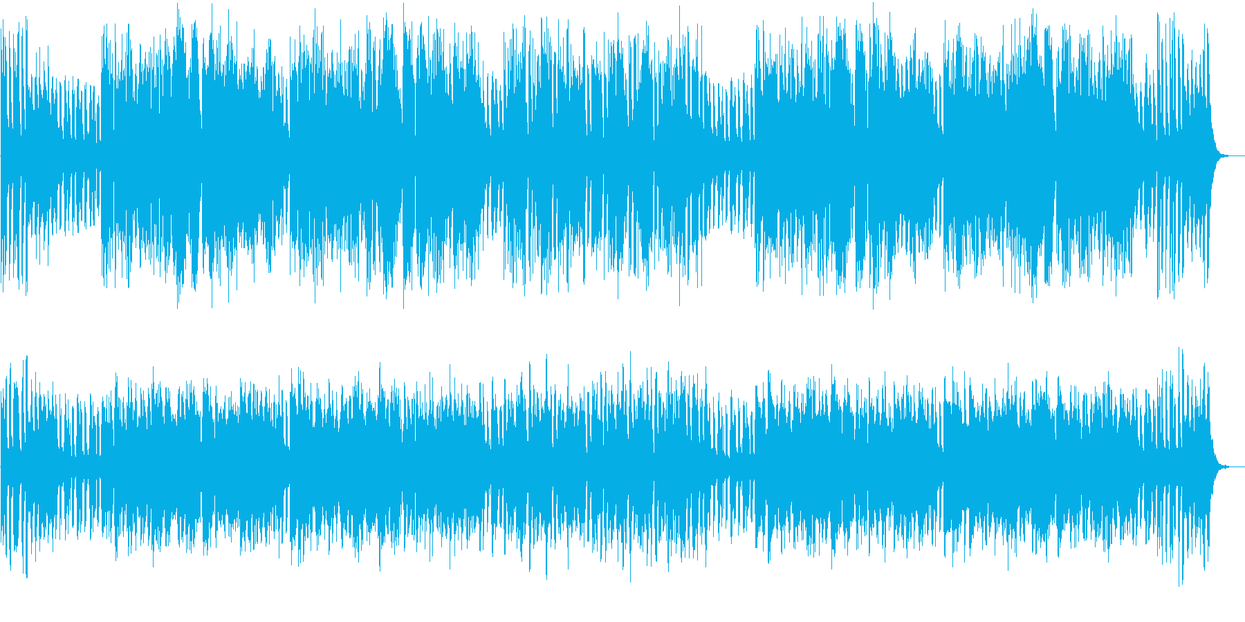 メリーゴーラウンド風ワルツBGM♪の再生済みの波形