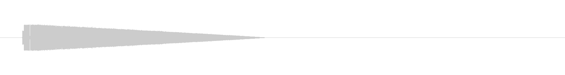 ファミコン風パワーアップ的な音ですの未再生の波形