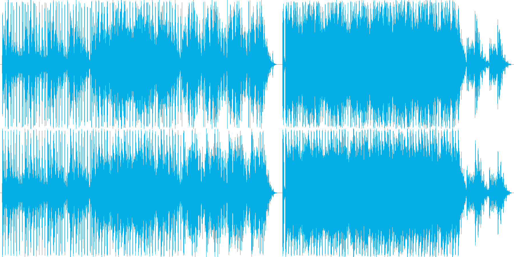 シンプルスタイルテクノです。音源はガジ…の再生済みの波形